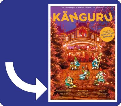 Cover KÄNGURU Familienmagazin, Ausgabe 10/2025