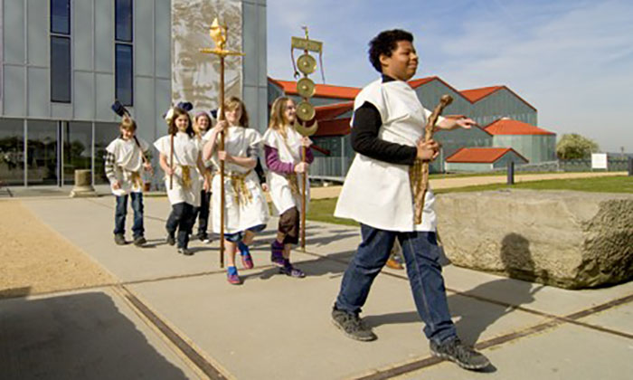 Aufmarsch der Römer