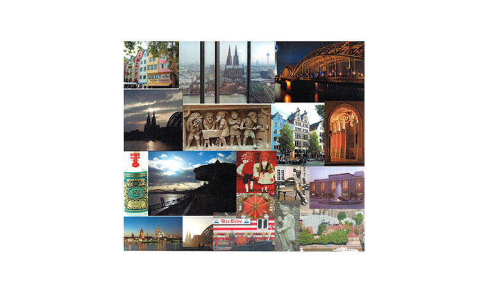 Collage von Köln