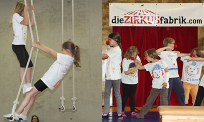 Kinder machen Zirkus