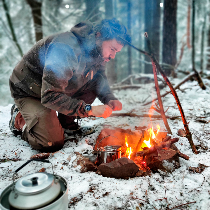 Leben mit der Natur: Benjamin Stapf leitet die pädagogische Arbeit im Naturfreundehaus Hardt