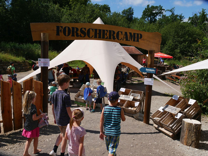 Forschercamp im Dinopark Teufelsschlucht