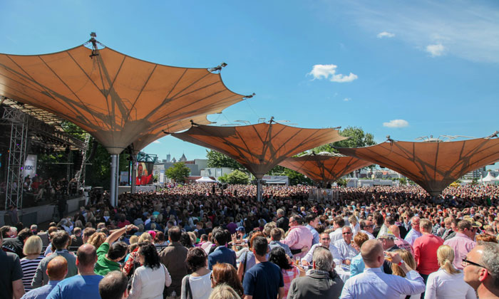 Tanzbrunnen Open-Air Konzert © KölnKongress