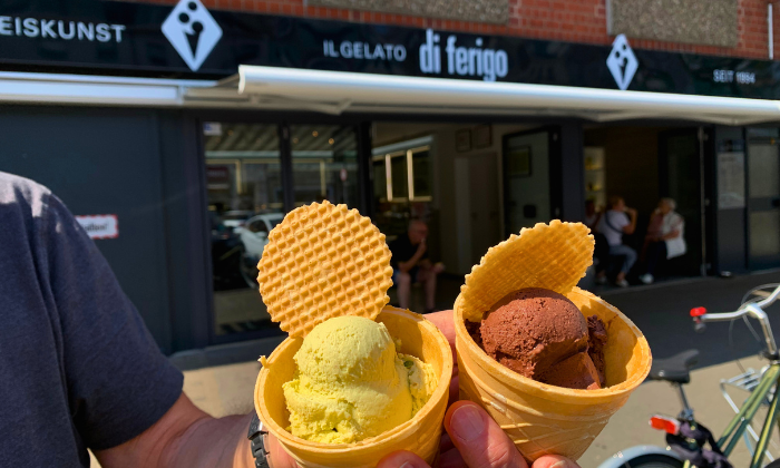 Il gelato di ferigo in Riehl © Sue Herrmann