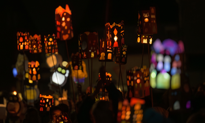 Selbstgebastelte Laternen © mpix-foto/AdobeStock