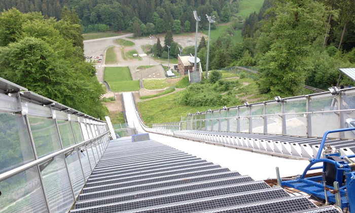 Die Mühlenkopfschanze in Willingen