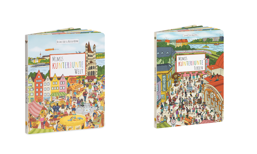 Wimmelbücher der Mimi-Reihe © Ulila Verlag
