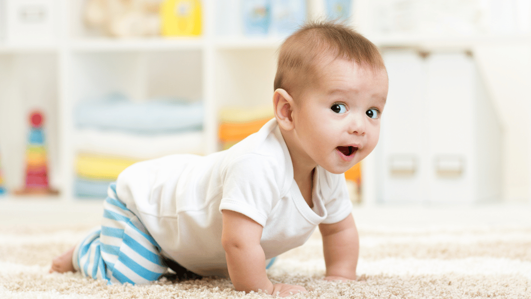 Baby bei einer Babyveranstaltung