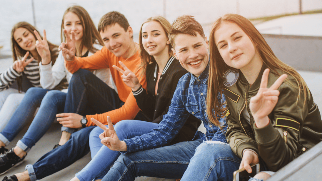 Teenager Veranstaltung